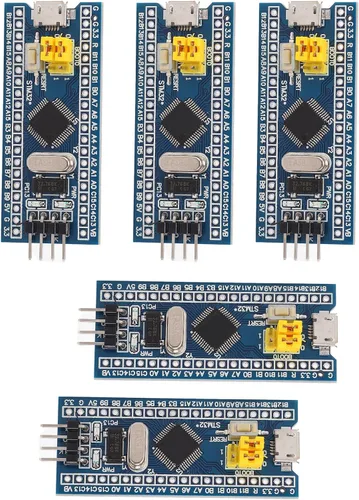Miniatura 9 de STM32F103C8T6 Placa de desarrollo de sistema mínimo 5-Pack Kit de núcleo de 40 pines para proyectos de electrónica integrada y aprendizaje