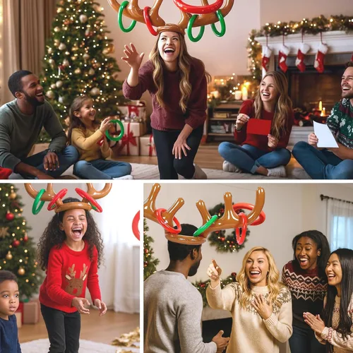 Miniatura 8 de Gutter Games 12 juegos de Navidad - Paquete de noche de juegos familiares para niños y adolescentes - Divertidos juegos de fiesta de Navidad