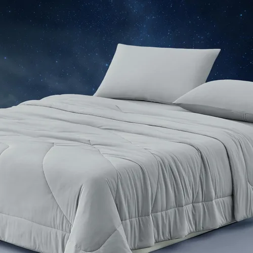Miniatura 22 de Dream Valley® Outlast® Deepsleep Edredón Refrescante, Tamaño Throw, Manta Refrescante con Tecnología Espacial Grado NASA para Personas que Duermen