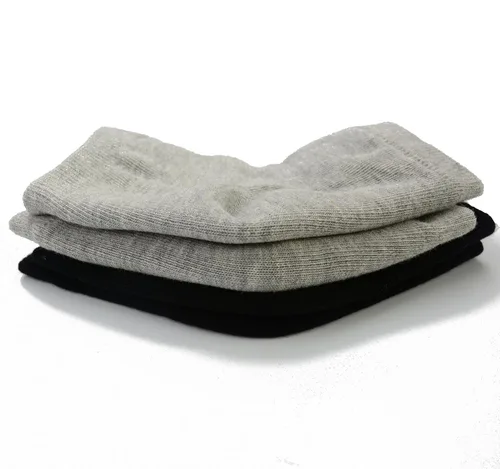 Miniatura 2 de Makhry 2 pares de calcetines de talón de gel de silicona hidratante para piel seca y dura agrietada, puntera abierta, calcetines cómodos