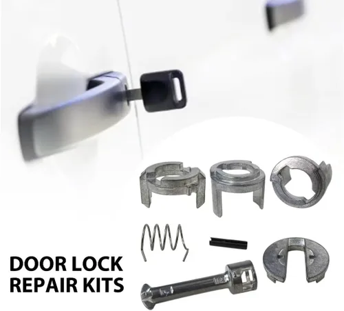 Miniatura 3 de Kit de reparación de cilindro de cerradura de puerta para 2002 BMW 325i Base Sedan 4-Door 2.5L 2494CC 152Cu. en. l6 gas DOHC aspirado naturalmente
