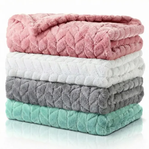 Miniatura 18 de Frienda Manta mullida para bebé, 4 piezas, manta mullida para niños y niñas, suave y cálida para bebés, recién nacidos, suministros de cama