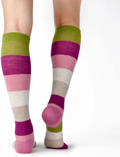 Miniatura 4 de JAVIE - Calcetines de compresión graduados ultra cómodos de 75% lana merino para mujeres y hombres (15-20 mmHg)