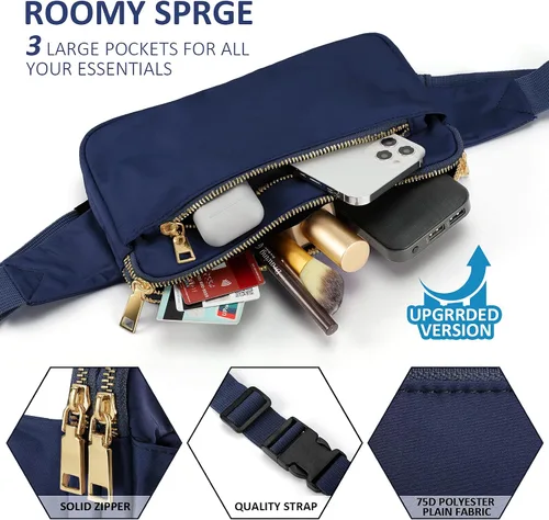 Miniatura 4 de CXWMZY Riñoneras para mujeres y hombres, niñas, niños, adolescentes, a la moda, bolsa de cintura de moda, linda riñonera casual para Disney, viajes
