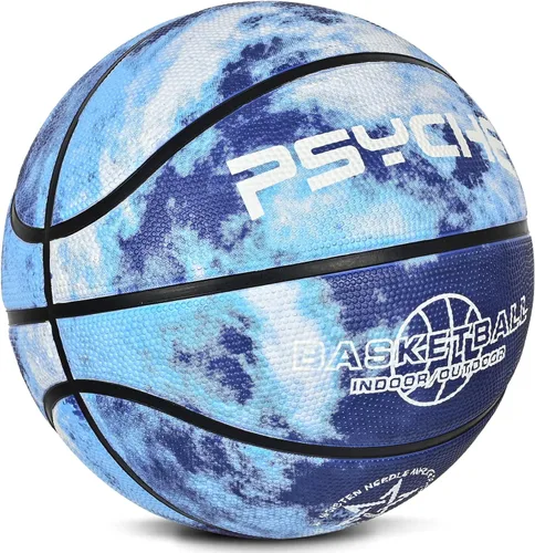 Baloncesto para niños y jóvenes, tamaño 4/5 (25.5/27.5 pulgadas), baloncesto de goma de alta calidad para niños y niñas, juegos de piscina para