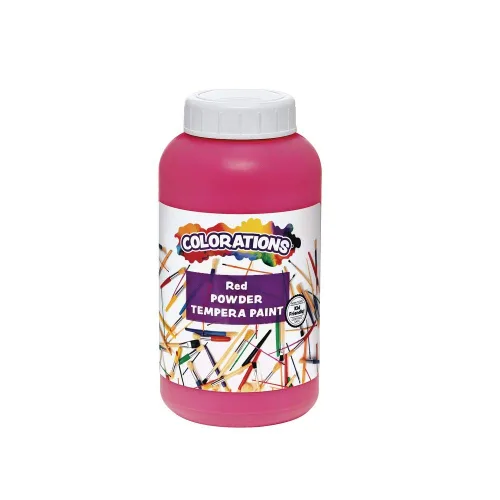 Miniatura 9 de Colorations® Témpera en Polvo, Turquesa, 1 libra, La pintura de témpera en polvo es una compra valiosa, Diluir solo lo que necesitas, Color fuerte