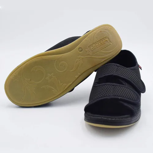 Miniatura 7 de Mei MACLEOD Cómodas pantuflas de casa con edema y artritis para diabéticos y pies planos hinchados para mujer, 10 ancho
