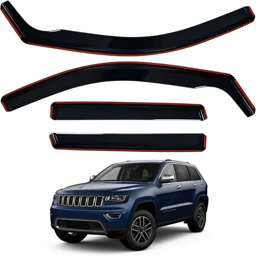Miniatura 26 de AUXKO Protector de lluvia de ventana para Honda HRV 2023 2024 2025 2026 exterior con cinta adhesiva inastillable, protector de humo solar, visera