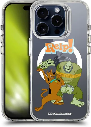 Miniatura 100 de Head Case Designs Funda con licencia oficial de Scooby-Doo Capture Character Art a prueba de golpes [protección de grado militar] compatible