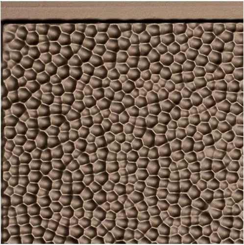 Miniatura 22 de FASÄDE Panel decorativo de vinilo martillado para salpicadero en ónix cepillado (muestra de 6 x 6 pulgadas)