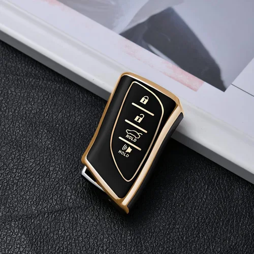 Miniatura 3 de ELOHEI Funda para llavero Lexus, compatible con Lexus UX200 UX250h LS500 LS500H LC500 LC500 LC500h ES300h F-Sport ES350 GX 460