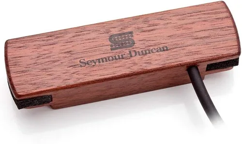 Seymour Duncan SA-3SC Woody SC - Pastilla acústica de boca sonora - Bobina única de nogal