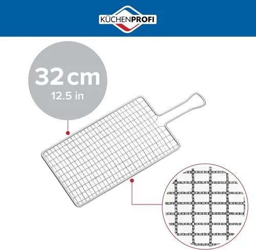 Miniatura 2 de Küchenprofi Trituradora rallador de mano de acero inoxidable para patatas zanahorias y más 0 plata