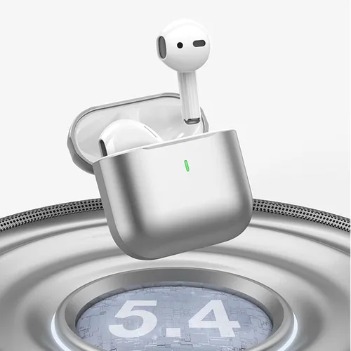 Miniatura 2 de Auriculares inalámbricos X25, auriculares semi-intraurales, auriculares de sonido súper graves, Bluetooth 5.3 con micrófono, llamada manos libres