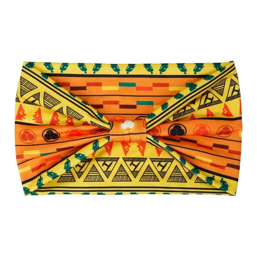 Miniatura 2 de Huachi Diademas anchas para mujer, bohemias, para entrenamiento, para el cabello, con nudos africanos, antideslizantes, turbante, deporte, yoga