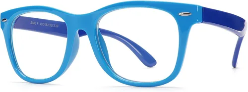 Miniatura 16 de Gafas de bloqueo de luz azul para niños, marco irrompible para niños y niñas (3-12 años)