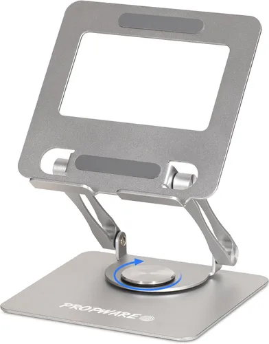 Miniatura 9 de Soporte giratorio para tableta para iPad/Kindle/iPhone de 13 a 4.7 pulgadas, soporte ajustable para tablet para escritorio, cocina, PC, accesorios