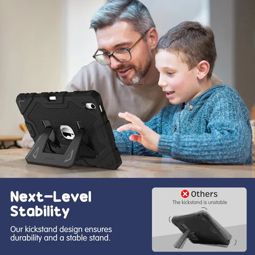 Miniatura 5 de Fintie Funda Amigable para Niños para iPad (A16) 11ª Generación 11 Pulgadas (2025), iPad 10ª Generación 10.9 Pulgadas (2022), Funda Protectora