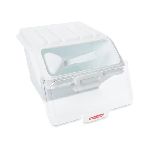 Miniatura 3 de Rubbermaid Commercial Products ProSave - Contenedor apilable para almacenamiento y cuchara/herramienta de medición