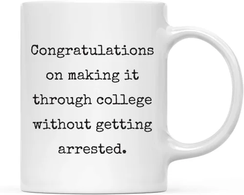Miniatura 28 de Andaz Press Taza de café personalizada de 11 onzas, regalo de graduación Olivia 2026 (taza de 2 caras), paquete de 1, incluye caja de regalo, tazas