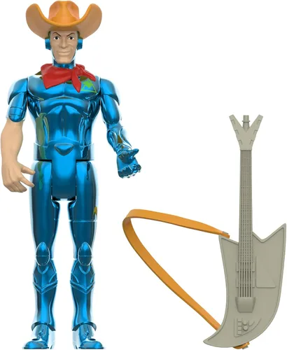Miniatura 2 de Super7 SilverHawks Bluegrass (Versión de juguete) Figura de reacción - Figura de acción de SilverHawks de 3.75" con accesorio, coleccionables