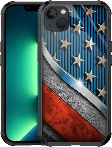 Miniatura 15 de Funda con diseño de ciervo y bandera estadounidense para iPhone 11 Pro Max - Funda protectora de poliuretano termoplástico resistente, antiarañazos
