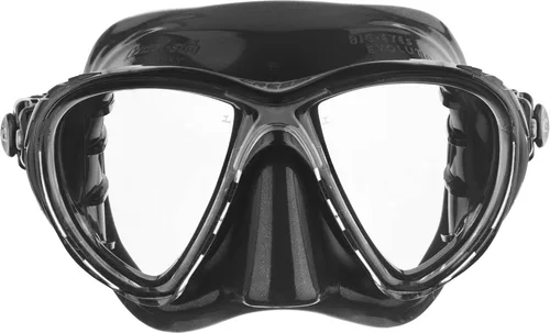 Miniatura 16 de Cressi Máscaras de buceo con lentes de lágrima inclinadas para una mayor visibilidad hacia abajo, evolución del aire y los ojos: fabricadas