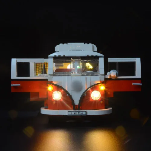 Miniatura 2 de BRIKSMAX Kit de iluminación LED para Autocaravana Volkswagen T1 - Compatible con modelo de bloques de construcción Lego 10220 - no incluye el set