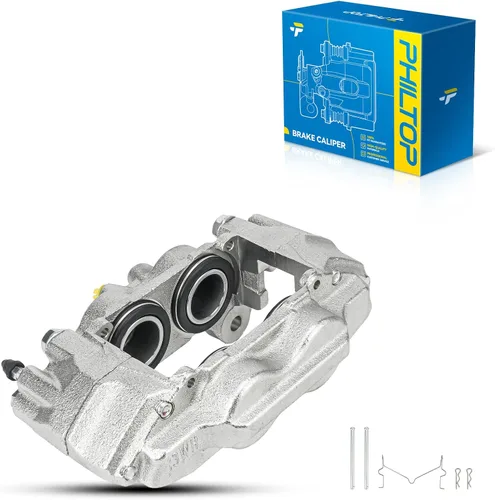 Miniatura 48 de PHILTOP Pinza de freno delantera compatible con S10 1982-2003, Sonoma 1991-2003, Camaro 1982-1992, El Camino 1978-1987, Monte Carlo 1978-1988