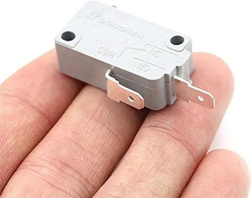 Miniatura 4 de KW3A 16A 125V/250V Horno Microondas Interruptor de bloqueo de puerta normalmente abierto (2 piezas normalmente abierto)