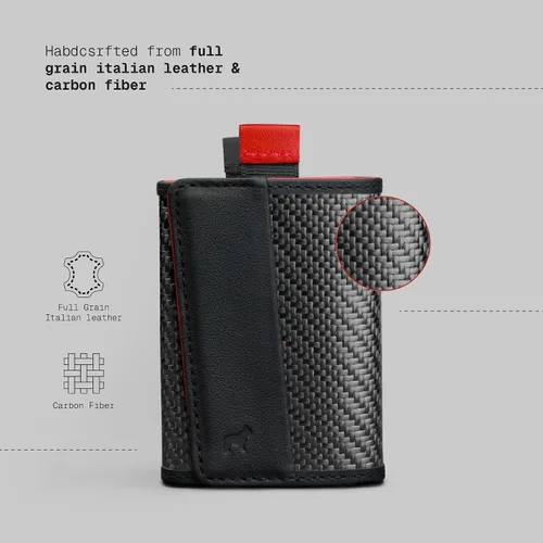 Miniatura 38 de The Frenchie Co. - Wallet Mini - Mini billetera organizadora de tarjetas compacta - Diseño de bolsillo delgado para el transporte diario - Perfil