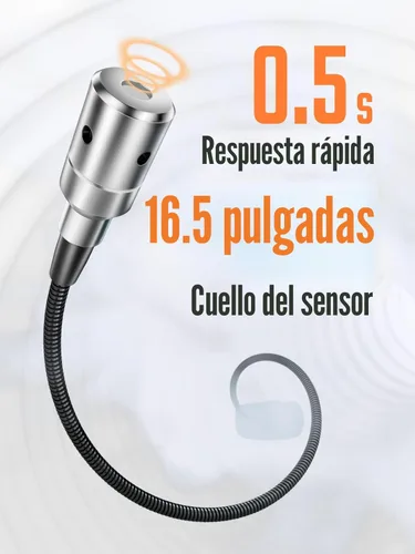 Miniatura 2 de Detector de gas natural PT520A, detector de fugas de gas con cuello de cisne de 17 pulgadas, localiza la fuente como propano, metano y butano