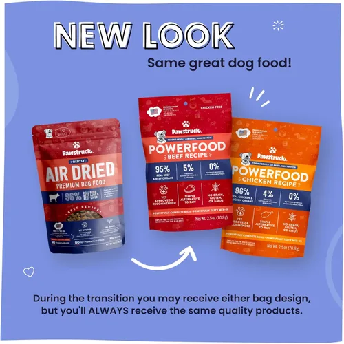 Miniatura 2 de Pawstruck Alimento para perros secado al aire con pollo real, sin granos, fabricado en Estados Unidos, sin OMG, recomendado por veterinarios, alto