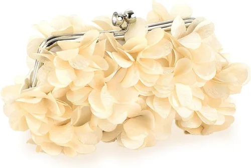Bolso de noche para mujer, pequeño bolso floral con cadena para boda, fiesta, baile de graduación