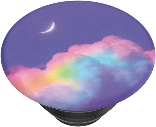 Miniatura 4 de PopSockets - Agarre para teléfono con soporte expandible, agarre adhesivo, nubes de caramelo