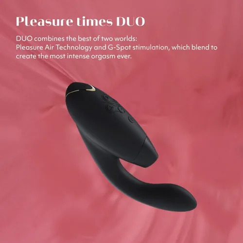 Miniatura 4 de Womanizer Duo 1 Vibrador de succión de clítoris para mujeres Juguete sexual para adultos con succión vibratoria Estimulador de clítoris y punto