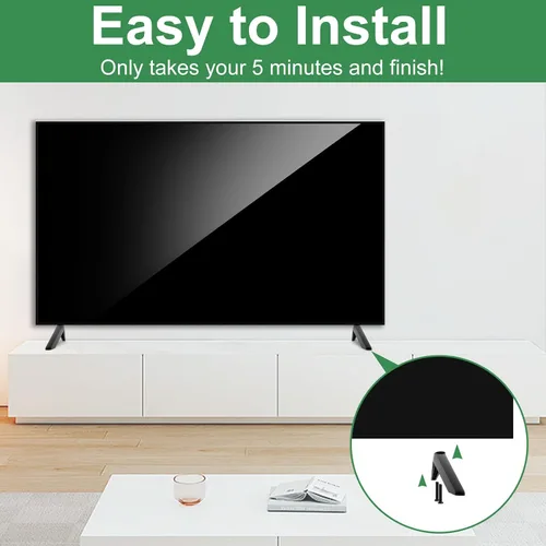 Miniatura 7 de Soporte de TV no universal solo para patas de TV Insignia con juego de tornillos, solo para patas de soporte de TV Insignia Roku utilizando