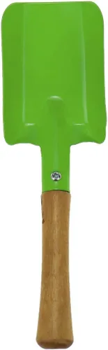 Miniatura 4 de Bitray 4 piezas mini palas de arena de madera pala de metal con mango de madera resistente herramientas de jardinería segura paleta pala