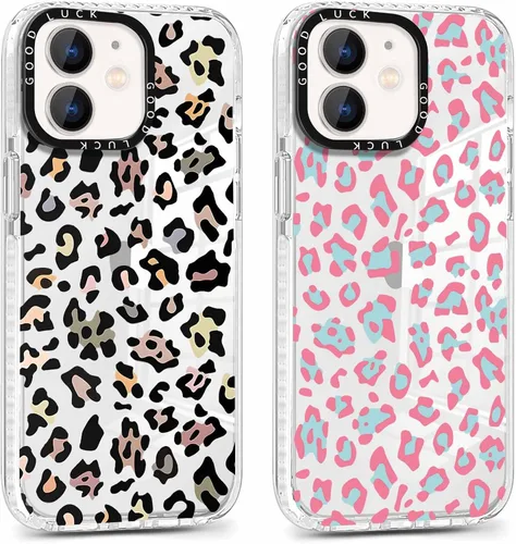 Miniatura 18 de Paquete de 2 Fundas con Estampado de Chiita para Apple iPhone 7/8/iPhone SE 2020/2022, de 4.7 Pulgadas, Funda Transparente Linda Coquette
