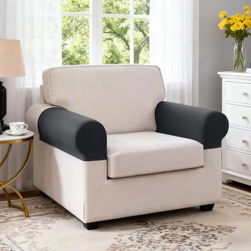 Miniatura 48 de TAOCOCO Fundas de Cojines de Sofá Elásticas Fundas de Asiento de Silla para Sillón, Fundas de Asiento de Sofá de 1 Pieza Protector de Muebles Suave