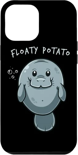 Miniatura 25 de iPhone 11 Floaty Potato Manatí Chubby Sirena Sea Vaca Animal Estuche de Regalo