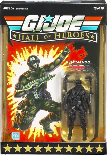 Miniatura 2 de GI Joe 25th Anniversary Hall of Heroes - Ojos de serpiente en negro