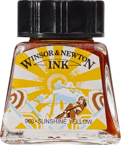 Miniatura 15 de Winsor & Newton - Bote de tinta para dibujo Dorado