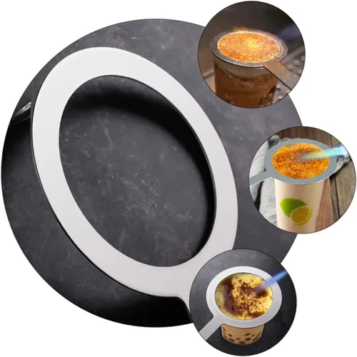 Miniatura 8 de Tofficu 4 unids acero inoxidable taza cubierta junta resistente seguro para hornear
