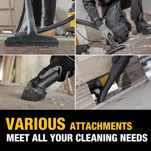 Miniatura 5 de DEWALT STEALTHSONIC - Aspiradora ultra silenciosa para tienda Wet Dry Shop Vac de 5 galones, aspiradora ultra silenciosa para tienda húmeda y seca