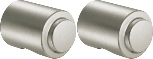 Moen DN0705BN Iso Collection - Tirador de cajón y pomo para gabinete, 1 unidad (paquete de 2), níquel cepillado cepillado níquel
