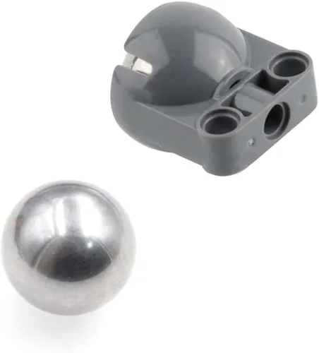 Miniatura 3 de MOC - Rueda universal 92911 bb607, bola de acero inoxidable compatible con robot EV3 6023956 4610380 99948 bloques de construcción, piezas técnicas