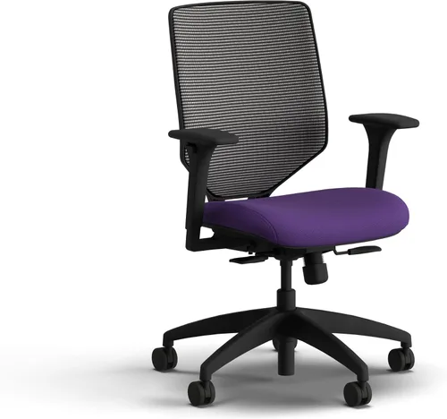 Miniatura 13 de HON Solve - Silla de oficina ergonómica, soporte de malla con respaldo de malla, soporte lumbar ajustable, brazos ajustables en altura, marco