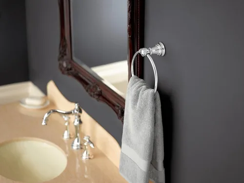 Miniatura 2 de Moen YB8486CH Weymouth - Toalla de baño para baño, cromo Cromado