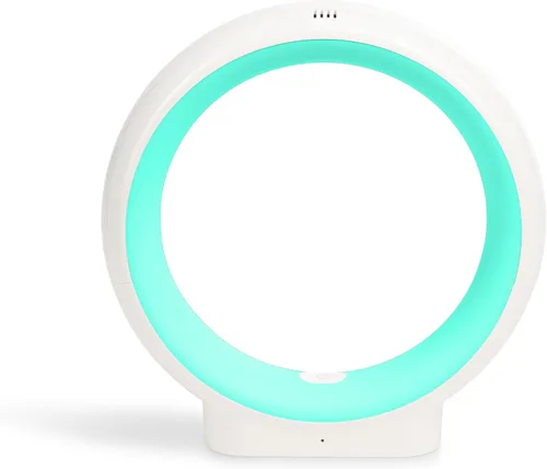 Miniatura 19 de LuvLink Infinity Voice v2 Send Sounds & Color - Lámpara de amistad galardonada (juego de dos, blanco)